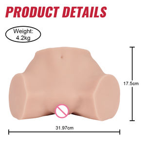 دمية استمناء للرجال مع مؤخرة هزازة مصنوعة من مادة TPR مقاومة للماء، مؤخرة ناعمة واقعية، منتجات للبالغين - Product Image 6