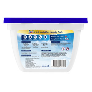 Cápsulas de Detergente para Ropa, Desechables, Eficaces para Eliminar Manchas, Antibacterianas, con Fragancia Duradera, Floral, Afrutada, Tropical - Product Image 5