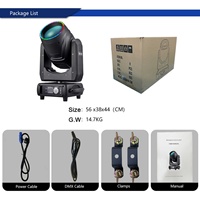 AICPOSE Nouveau style 320W Projecteur LED à tête mobile, Spot LED à tête mobile, Projecteur à faisceau à tête mobile, Prix