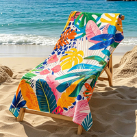 Wholesale Magnetic Microfiber Beach Towel Quick Dry Sand Free Anti Slip Windproof Custom Printed Beach Towel Manufacturer