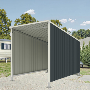 ELS0508-H180 Capanno/Copertura in Acciaio Verniciato a Polvere per ATV, Bici e Attrezzi da Giardino, Facile da Montare - Product Image 5