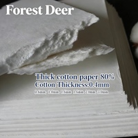 Bandelettes parfumées en coton blanc absorbant personnalisées, parfum Cerf de la Forêt, pour test de parfum, désodorisant de voiture et aromathérapie