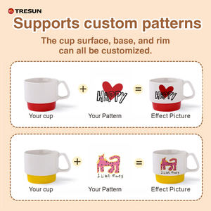 Taza Apilable de Cerámica con Diseño de Mickey Mouse y Logotipo Personalizado, 330 ml, Apta para Microondas y Lavavajillas, Regalo de Navidad con Caja de Regalo - Product Image 4