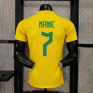 Maglia da Calcio Personalizzata <span class=keywords><strong>Cristiano</strong></span> <span class=keywords><strong>Ronaldo</strong></span> 2026 Brasile, Traspirante, Manica Corta, da Uomo - Product Image 2