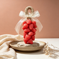 Savon artisanal transparent parfumé en forme de grappe de raisin, décoration suspendue, cadeau de Saint-Valentin, savon pour invités de mariage, vente en gros