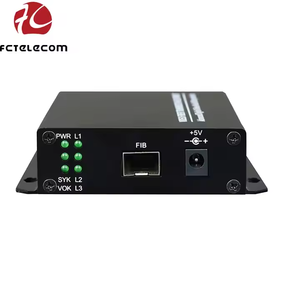 1 Canal <span class=keywords><strong>4K</strong></span> DVI Fiber Extender DVI Optical Converter DVI to Fiber Converter SFP Fiber - Product Image 2