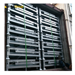 Carretilla elevadora estándar australiana Gavinized móvil retornable plegable almacenamiento malla de alambre Stillage - Product Image 5