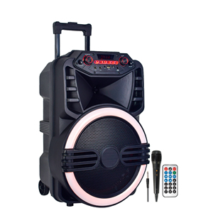 Altavoz Bluetooth AILIPU de Alta Calidad, Altavoz Inalámbrico Portátil con Ruedas, Parlantes, Bocinas, Altavoz Bluetooth de 15 Pulgadas de Alta Calidad - Product Image 1