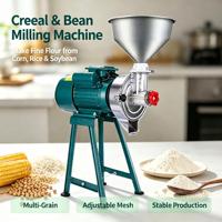 Moulin Électrique Quatre-en-un pour Aliments Secs, Piments, Poivre Noir, Riz, Blé, Maïs et Céréales – Machine à Moudre et Broyer