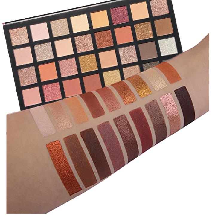 Оптовая торговля декоративной косметики частная марка матовый макияж Косметика Тени для век 18 видов цветов Палитра теней для век