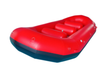 Raft de Rafting Gonflable en PVC pour Eaux Blanches, Bateau de Drifting en Caoutchouc à Pointes Goutte d'Eau Blanches, à Vendre