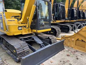 Miniexcavadora Usada Komatsu PC60, Excavadora Compacta de Orugas con Pocas Horas de Trabajo para Construcción Agrícola - Product Image 2
