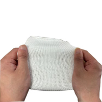 Chaussettes Diabétiques Courtes Athlétiques Blanches Extra Larges en Coton Tricoté Sur Mesure 108N à Revers Non Élastiqué pour Hôpital, Écologiques