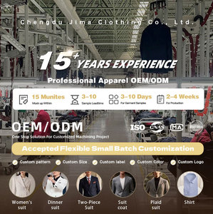 Traje de Hombre en Tela Italiana, Ropa de Negocios a Medida, Fabricación al por Mayor y OEM - Product Image 5