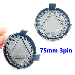 Tapas Centrales para Ruedas de Coche 3D ABS de 75 mm y 3 Pines para <span class=keywords><strong>Mercedes</strong></span> Benz W203 W204 W205 W176 W177 W212 W213 X156 X253 A1714000025 - Product Image 3
