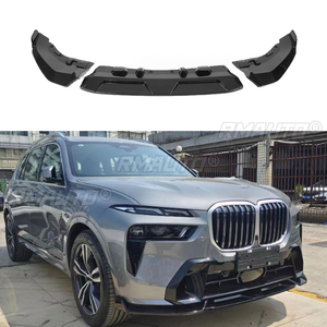สปอยเลอร์กันชนหน้ารถยนต์สำหรับ BMW G07 X7 LCI 2023+ สีดำเงา ชุดป้องกันกันชนหน้า ใบสปอยเลอร์ล่าง แต่งรถยนต์ - Product Image 1