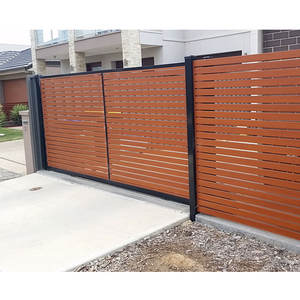 Barato al aire libre Metal Panel de hierro Jardín Aluminio Esgrima metálica <span class=keywords><strong>Valla</strong></span> de guarnición tubular <span class=keywords><strong>Valla</strong></span> de aluminio para el hogar - Product Image 5