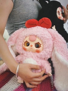 क्यूरेप्लानेटा बेबी तीन-400% v1 स्टाइलिश ट्रेंडी डिजाइन एक रहस्य बॉक्स खिलौना विनील 30-35 सेमी असामान्य बच्चा - Product Image 6