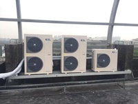 Unidad de condensador de compresor R404A de 1 fase de 220V 50Hz Unidad de condensación refrigerada por aire