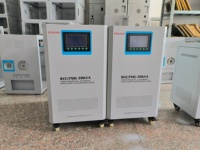 Stabilisateur de tension 10 20 kVA 30 kVA 220 V triphasé, stabilisateur de tension d'alimentation, AVR, stabilisateur de tension électrique automatique servo