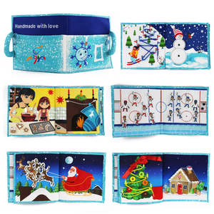 Se busca distribuidor para Montessori libro educativo suave bebé 0-3-6-12-18 <span class=keywords><strong>meses</strong></span> tacto sensación arrugado libro <span class=keywords><strong>de</strong></span> tela - Product Image 3