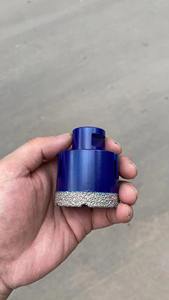 Forets diamantés Huhao à tige M14, longueur de travail 30-100 mm pour <span class=keywords><strong>carrelage</strong></span> en porcelaine et béton - Scie cloche brasée sous vide, garantie 3 ans - Product Image 5