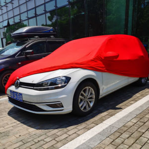 Couverture de <span class=keywords><strong>garage</strong></span> intérieure élastique de haute qualité Housse de protection de voiture extensible avec sac de rangement - Product Image 3