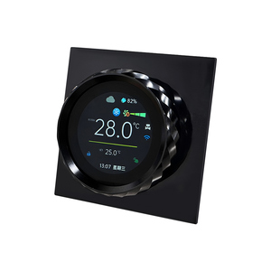 Giá bán buôn Wifi điện thoại thông minh điều khiển điện sưởi ấm điều khiển nhiệt độ màn hình LCD núm điều hòa không khí nhiệt - Product Image 1