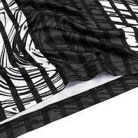 Streetwear à la mode personnalisé classique rétro sublimé motif à rayures maillot de football 100% polyester séchage rapide respirant unisexe