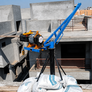 Chargeur de camion portatif pour chantier avec capacité de 300 tonnes et moteur pour le levage de ciment, de sable et de briques - Product Image 2