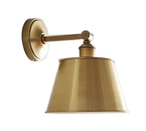 โคมไฟผนังทองเหลืองสำหรับตกแต่งโรงแรมที่ทันสมัยคุณภาพระดับพรีเมียมสำหรับห้องนั่งเล่น - Product Image 2