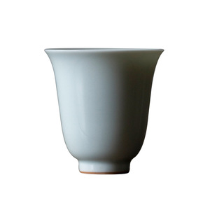 Ceramic <b>Teacup</b> Porcelain Cone Shape Antique Style Kung Fu Tea Set Single Cup Without Lid Afternoon Tea Use - Product Image 5