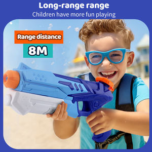 Pistola ad Acqua Portatile a Lungo Raggio per Bambini, Gioco di Combattimento con Spruzzi d'Acqua - Product Image 2