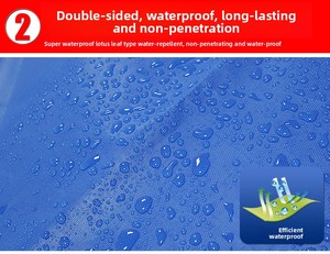 Telas de PVC con Recubrimiento de Cuchilla de 650 g/m², Resistentes al Agua, para Cubiertas de Malla, Sombrillas Industriales, Cortinas para Lluvia, Carpas y Lonas Duraderas - Product Image 3