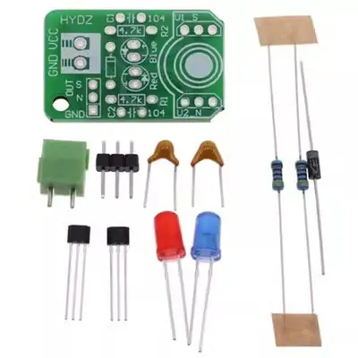 Magnetic Detection Hall Magnetic Sensor Magnetic Pole Discriminator North and South Pole Detection Module DIY Parts