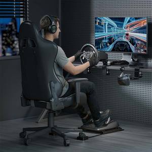 Kit de support de montage portable LRA04-BS01 pour simulateur de course, support de <span class=keywords><strong>volant</strong></span> réglable pour simulateur de course, compatible avec Logitech <span class=keywords><strong>Thrustmaster</strong></span> - Product Image 2