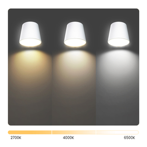 Nhà Máy Trực Tiếp 1000lm 3-Trong-1 Năng Lượng Mặt Trời/AC/USB-C LED Ánh Sáng Ip65 Ngoài Trời Năng Lượng Mặt Trời Đèn Tường Cảm Biến Với Trắng Chụp Đèn Cho Vườn - Product Image 5