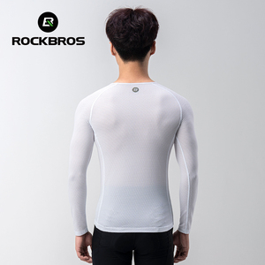 ROCKBROS ODM y OEM Servicio Personalización popular transpirable Ligero Hombre Camisa <span class=keywords><strong>de</strong></span> <span class=keywords><strong>manga</strong></span> <span class=keywords><strong>larga</strong></span> ropa <span class=keywords><strong>de</strong></span> bicicleta Jersey <span class=keywords><strong>de</strong></span> <span class=keywords><strong>ciclismo</strong></span> - Product Image 3