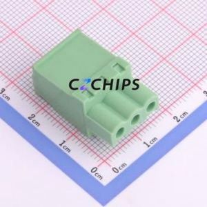 XY2500F-AV-5.0-3P Plug-in Terminal Block P=5mm Connector ( Connector Type: Plug )( Construction: 1x3P )( Pitch: 5mm ) - Product Image 2