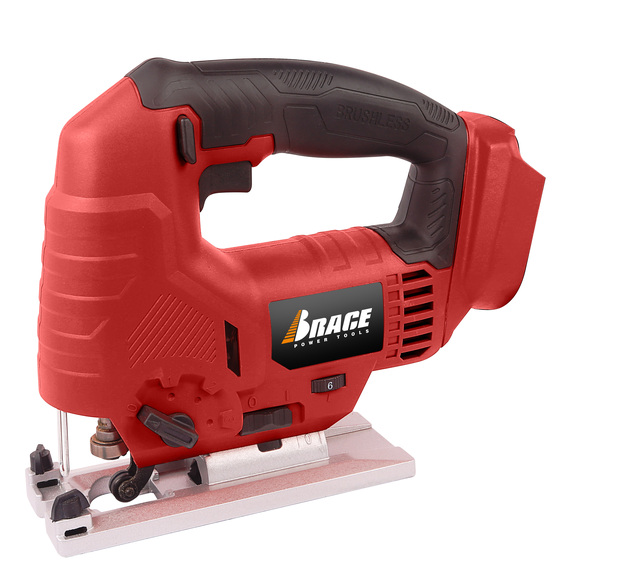 20V Lithium Battery Cordless Jig Saw Industrial Grade Brushless Motor Jig Saw Machine for Wood Working