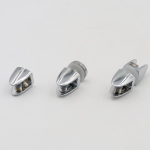 Kính hỗ trợ khung Clip Hợp kim kẽm kẹp cho kính nổi tường Kệ Khung kính giữ Clip Bảng điều khiển kẹp - Product Image 5