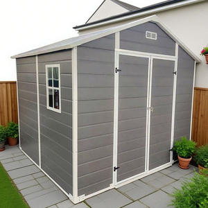 مخزن بلاستيكي خارجي مقاوم للتعفن 10×10 قدم للتخزين والديكور المنزلي - Product Image 1