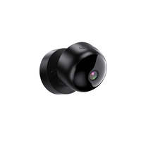 Mini caméra intelligente sans fil d'intérieur avec détection de mouvement Wi-Fi, vision nocturne portable, prise en charge de la carte mémoire, mini caméra