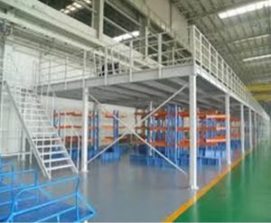 Plate-forme mezzanine en acier robuste à 2 ou 3 niveaux Système de rayonnage stable et élevé pour entrepôt Solution de stockage agrandie - Product Image 3