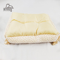 Lit pour chat en coton écologique moderne de luxe pour la chaleur hivernale Lit familial pour plusieurs chats avec conception de sécurité Toutes saisons