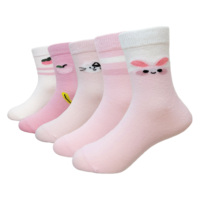 Chaussettes mi-mollet douces et respirantes à motif animalier de dessin animé personnalisées pour filles – Fournisseur d'usine sur mesure