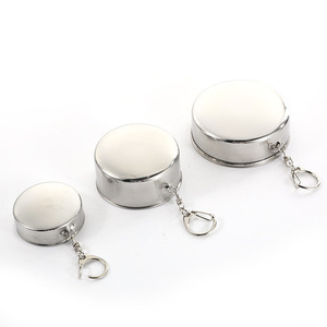 Taza de expansión de acero inoxidable 304, taza plegable para inodoro de viaje al aire libre, taza de compresión portátil - Product Image 4