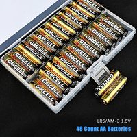 GMCELL Lot de 30 piles alcalines haute performance AA LR6 AAA LR03 1,5 Volt Durée de vie de 5 ans pour les appareils ménagers et les jouets