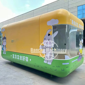 Certification CE Personnalisable Alimentaire Remorque avec Équipement Complet Hamburger Pizza Crème Glacée Café Chocolat Alimentaire Remorque - Product Image 1