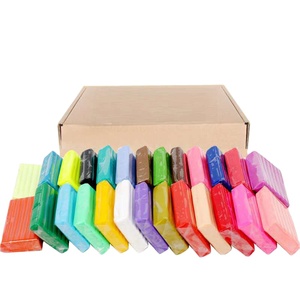 Bview Art Kit de pâte à <span class=keywords><strong>modeler</strong></span> polymère à cuire au four, 24 couleurs, avec outils de modelage - Product Image 1